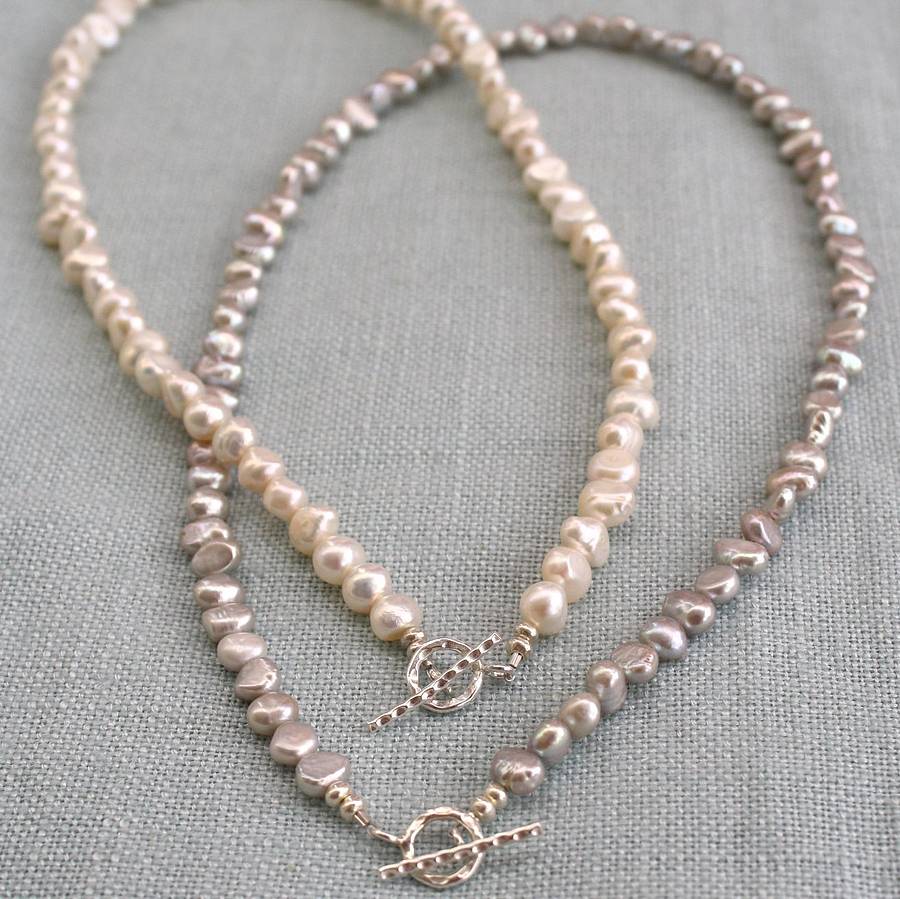 Freshwater Pearl Necklace By Kathy Jobson