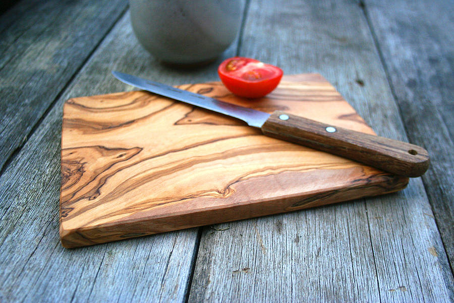 Italian Olive Wood Choppingcheese Board By The Rustic Dish 