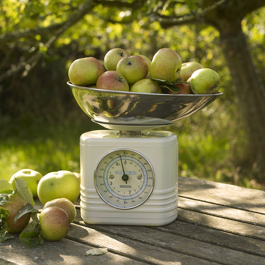 retro style kitchen scales by the original home store