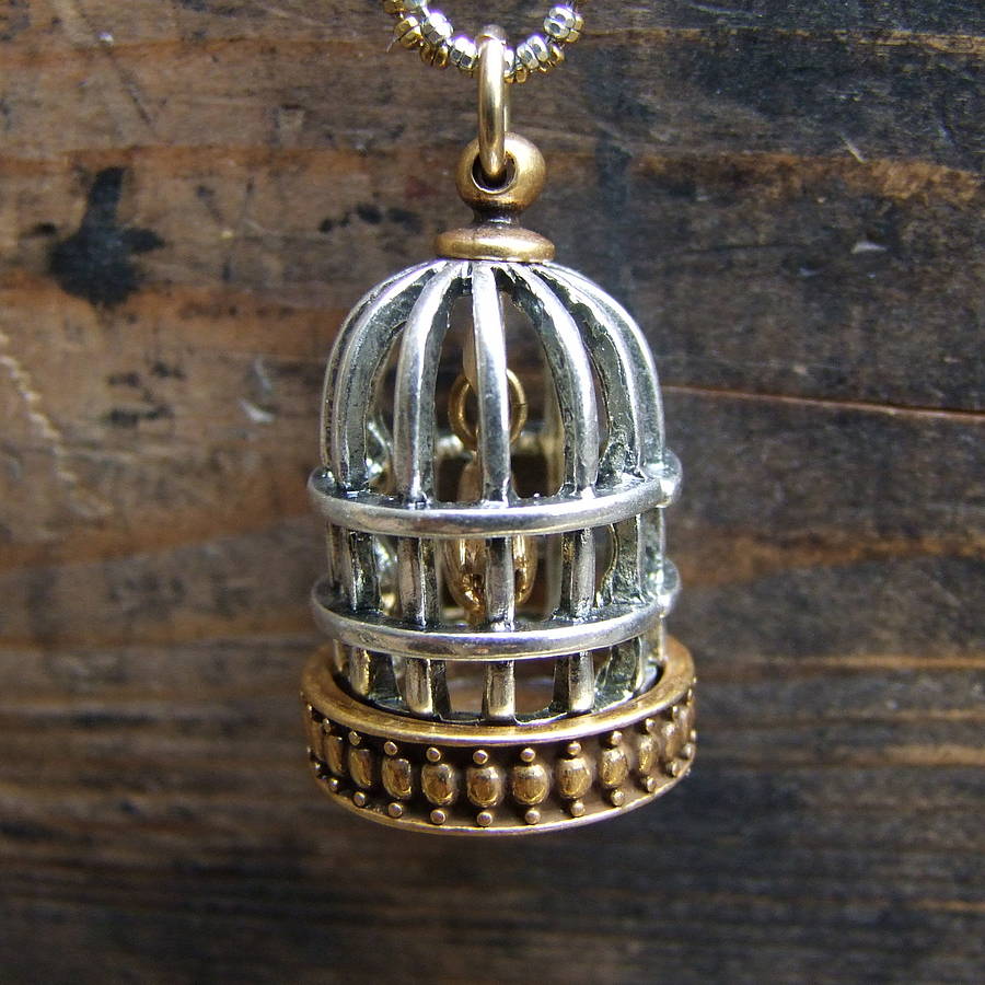 bird cage pendant by hultquist by home & glory