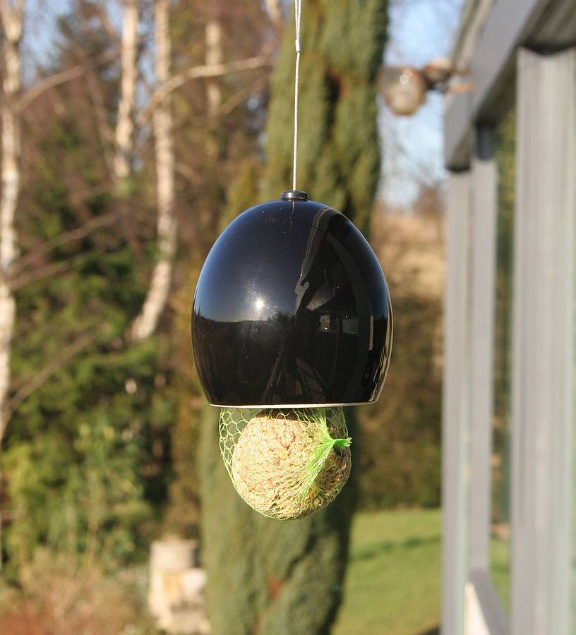 ceramic fat ball bird feeder by wudwerx