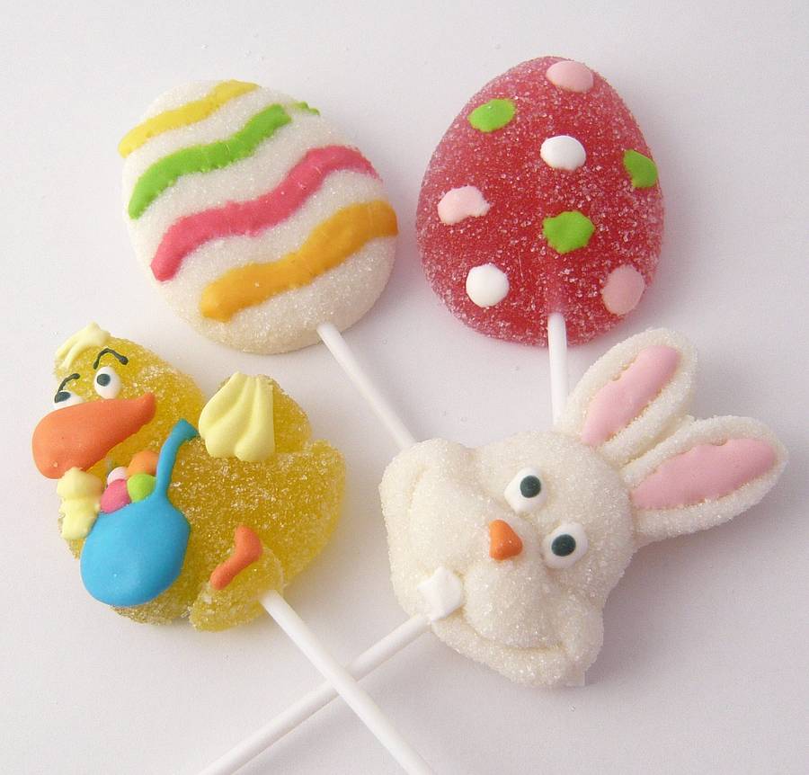 easter jelly lollies by chocolate by cocoapod chocolate