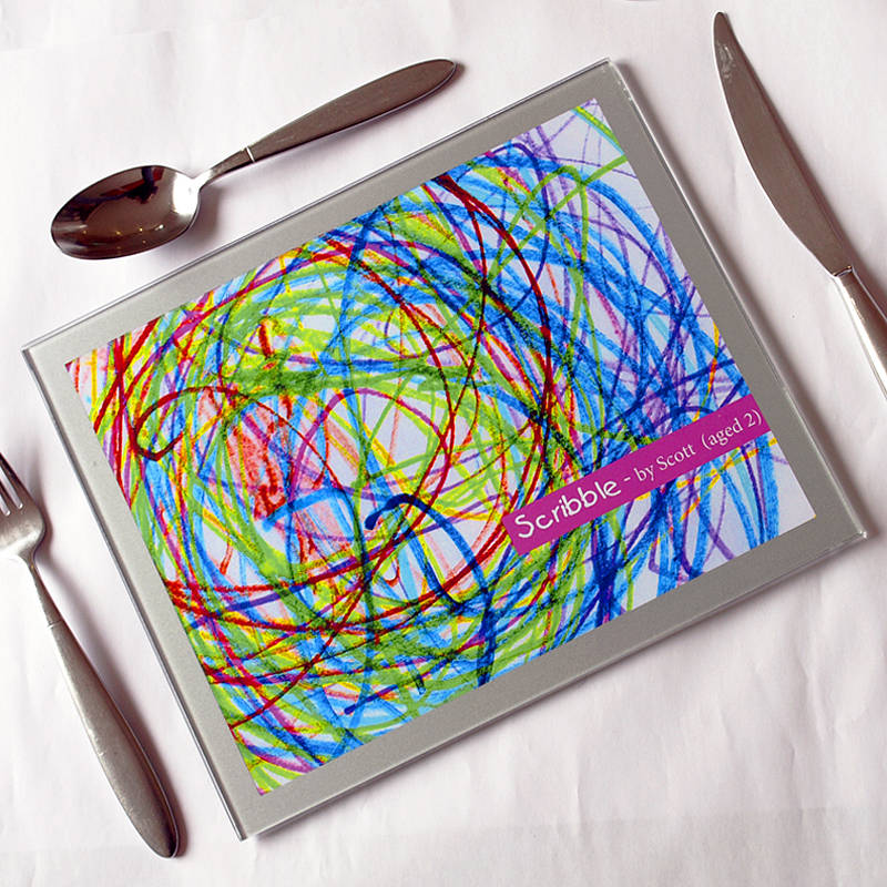 children's art placemats by artful kids