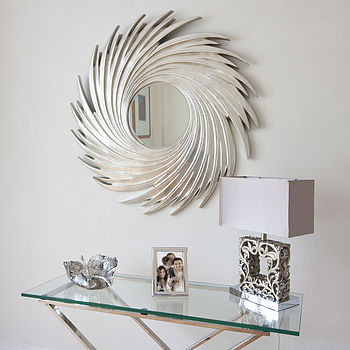 silver breeze sun mirror by decorative mirrors online ...