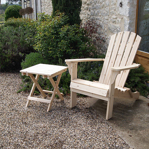 fully assembled adirondack folding chair by plant theatre | notonthehighstreet.com