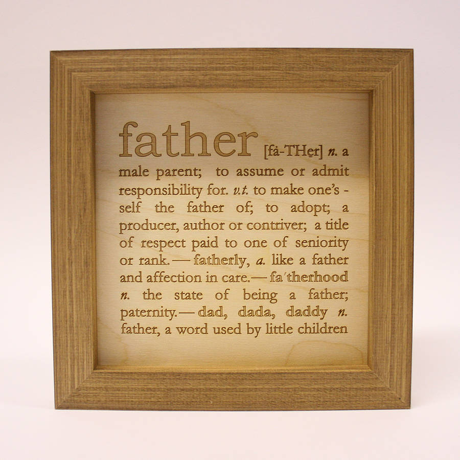 definition of father engraving by bombus