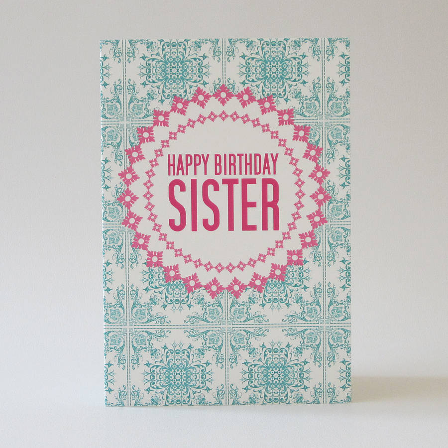 Cute Birthday Card Ideas For Sister