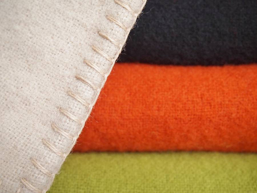 pure new wool dog blanket by charley chau