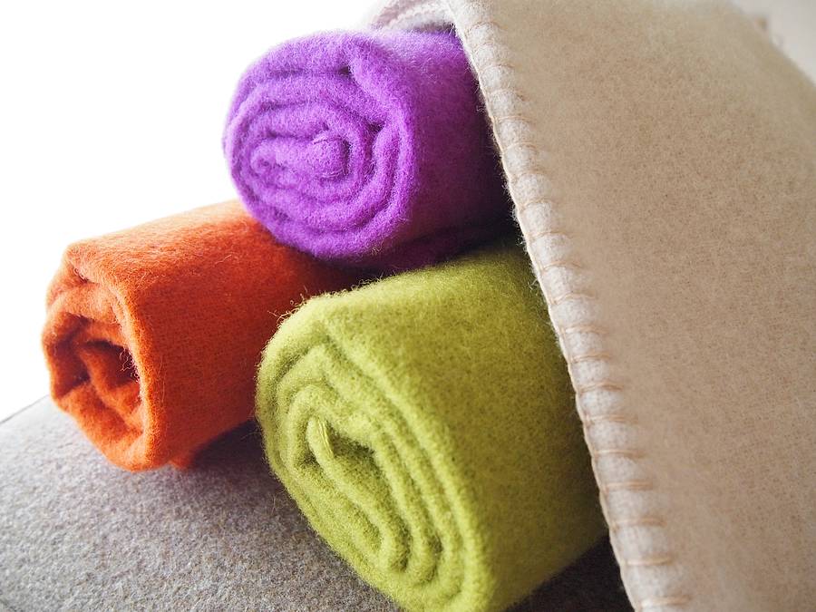 pure new wool dog blanket by charley chau