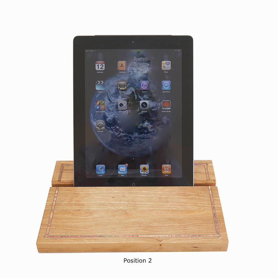wood ipad holder by cairn wood design