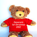 personalised teddy bears for schools