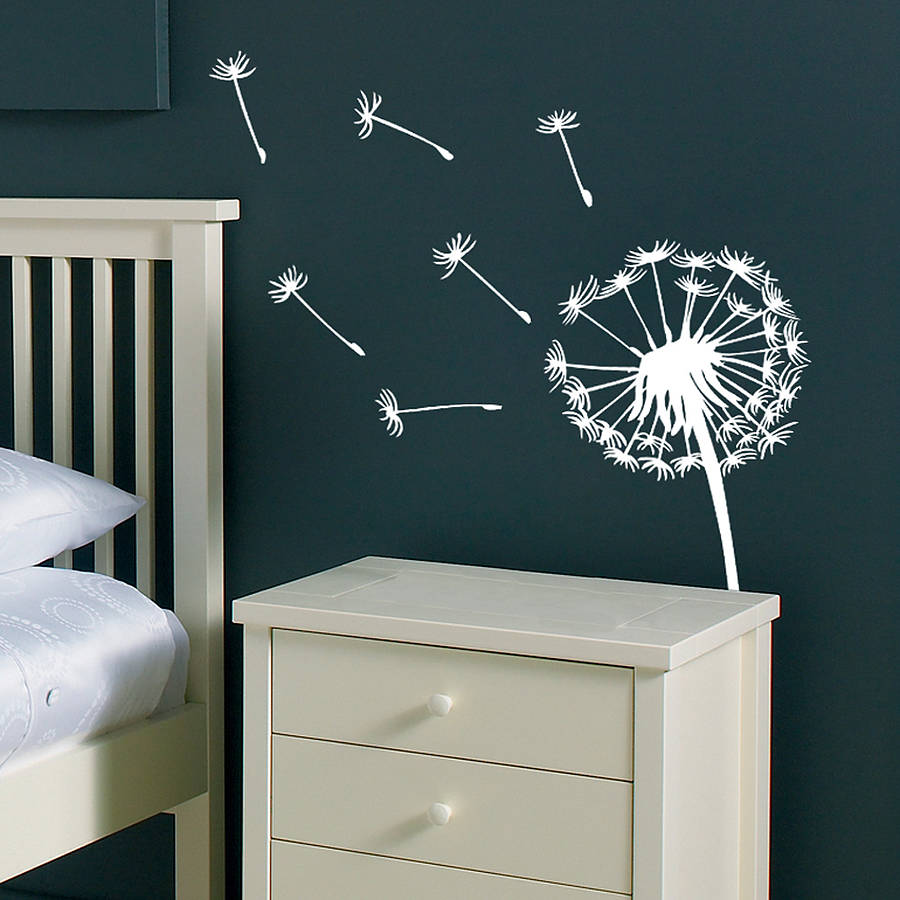 Dandelion Wall Sticker By Oakdene Designs 