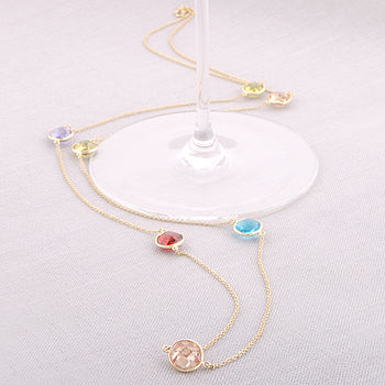 Women's long silver necklaces - Pearl cluster ring