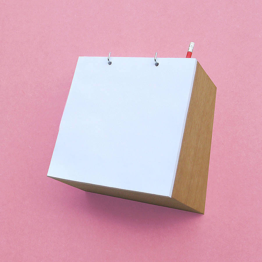 note pad wall block by bloq