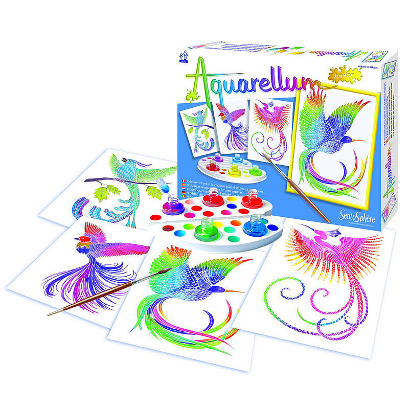 junior watercolour painting art sets by crafts4kids