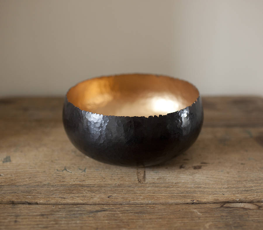 decorative copper bowl by homestead store
