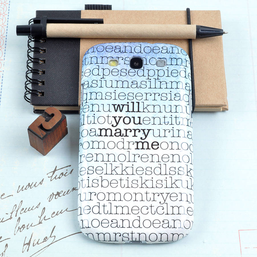 hidden message case for iphone and samsung galaxy by giant sparrows