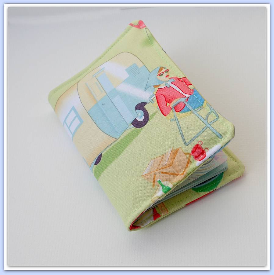 trailer travel fabric passport holder by lilly*blossom
