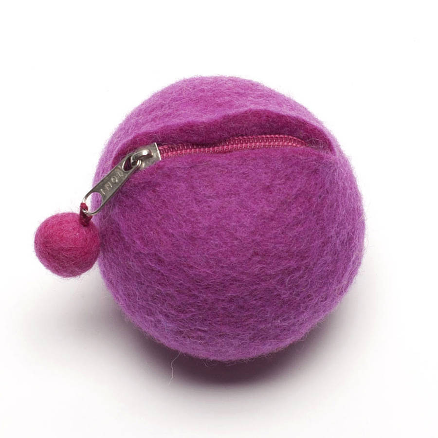 pomeranian purse handmade felt pom pom purse pink navy green by felt so notonthehighstreet pomeranian purse handmade felt pom pom purse pink navy green by felt so notonthehighstreet