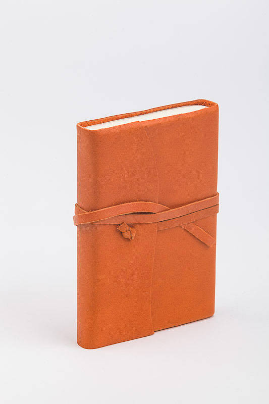leather journal with tie by life of riley