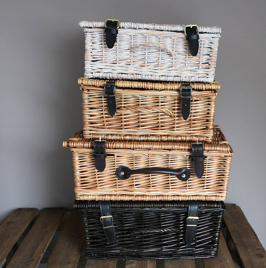 wicker picnic basket by homestead store