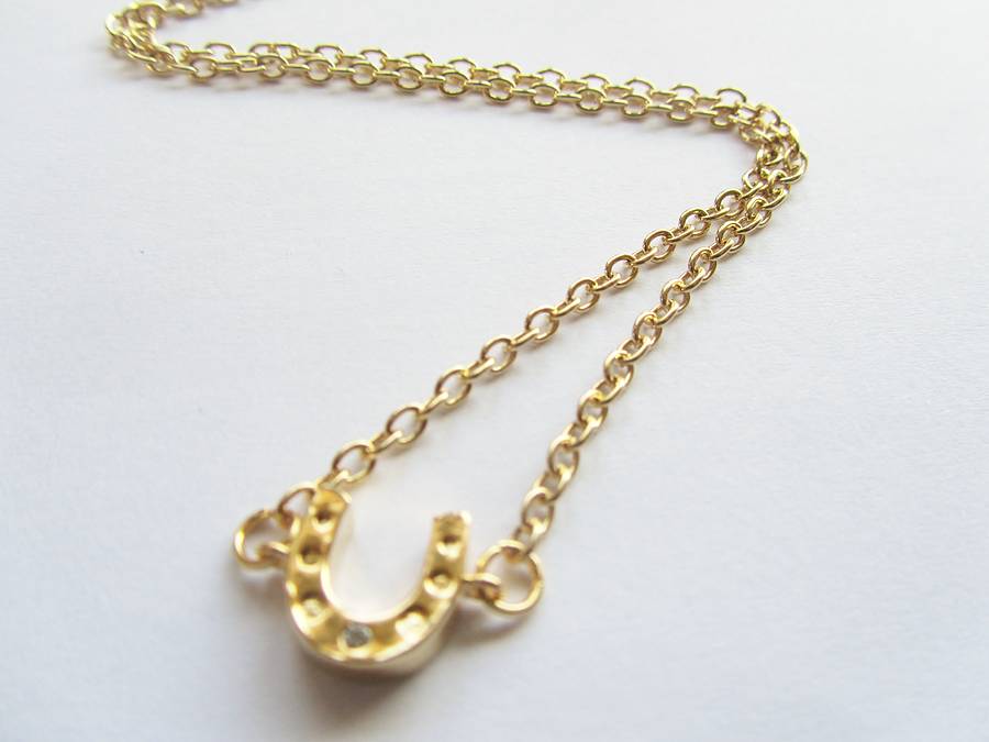 gold charm necklace gift for her by madison honey vintage
