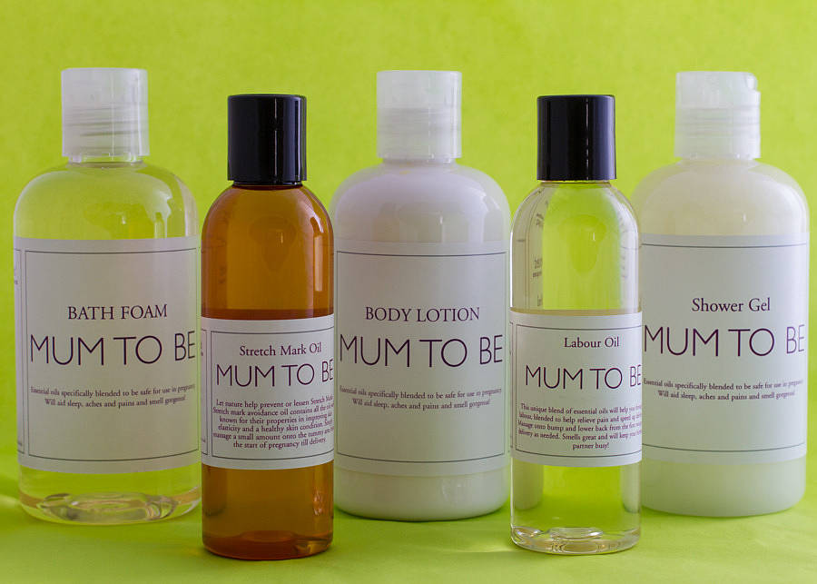 mum to be shower gel by blended therapies