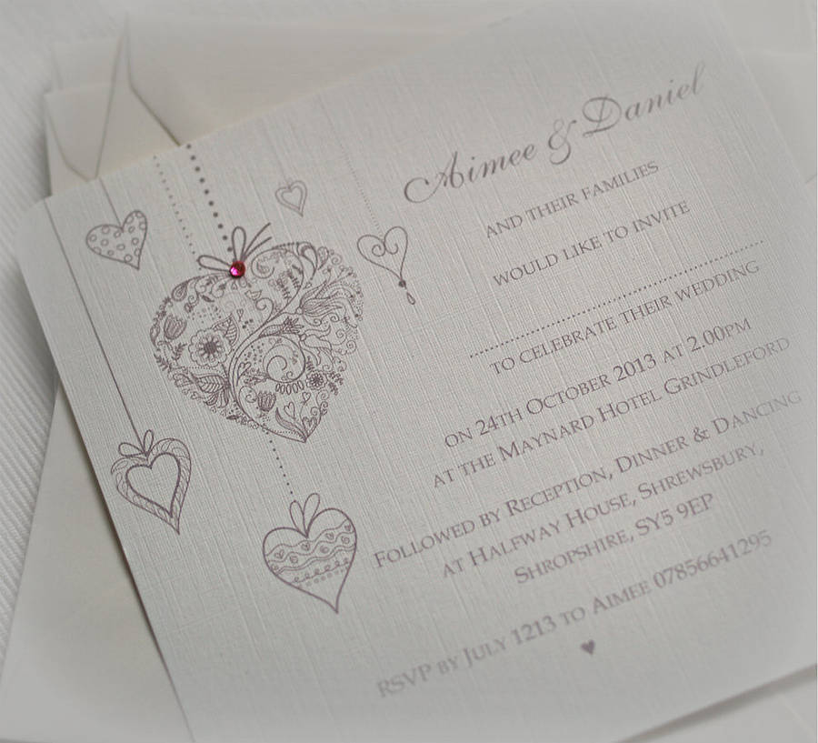 Personalised wedding invitations usa
