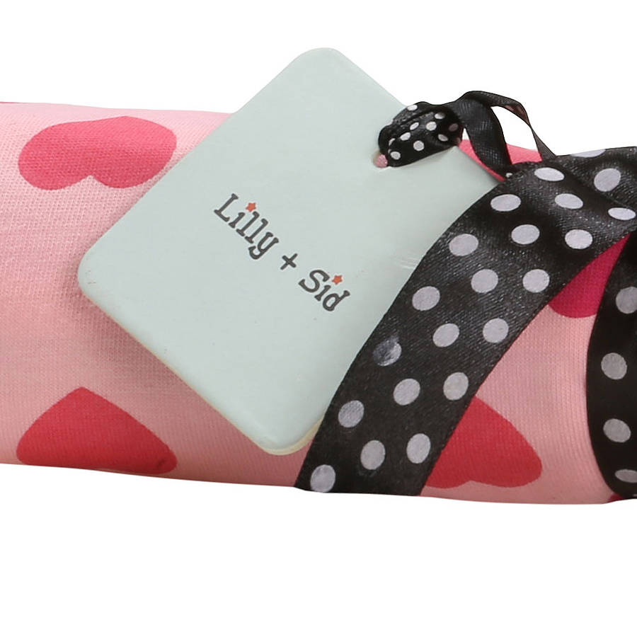 girls jersey baby blanket by award winning lilly + sid
