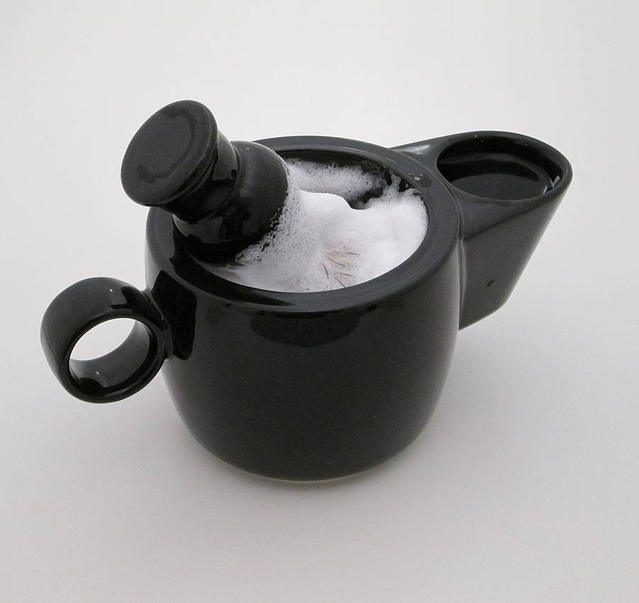 Shaving Scuttle Mug Bowl By Sculpta Ceramics