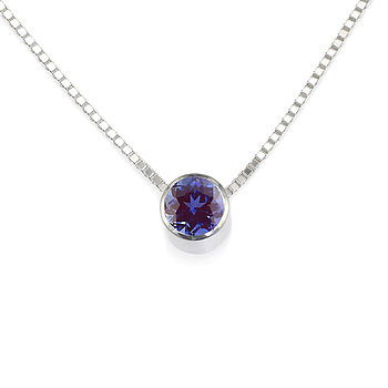 alexandrite birthstone necklace june lilia nash jewellery notonthehighstreet pendant