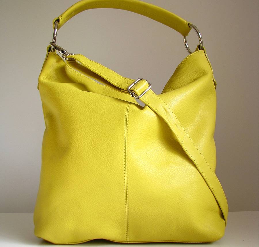soft leather hobo handbag by the leather store | www.semashow.com