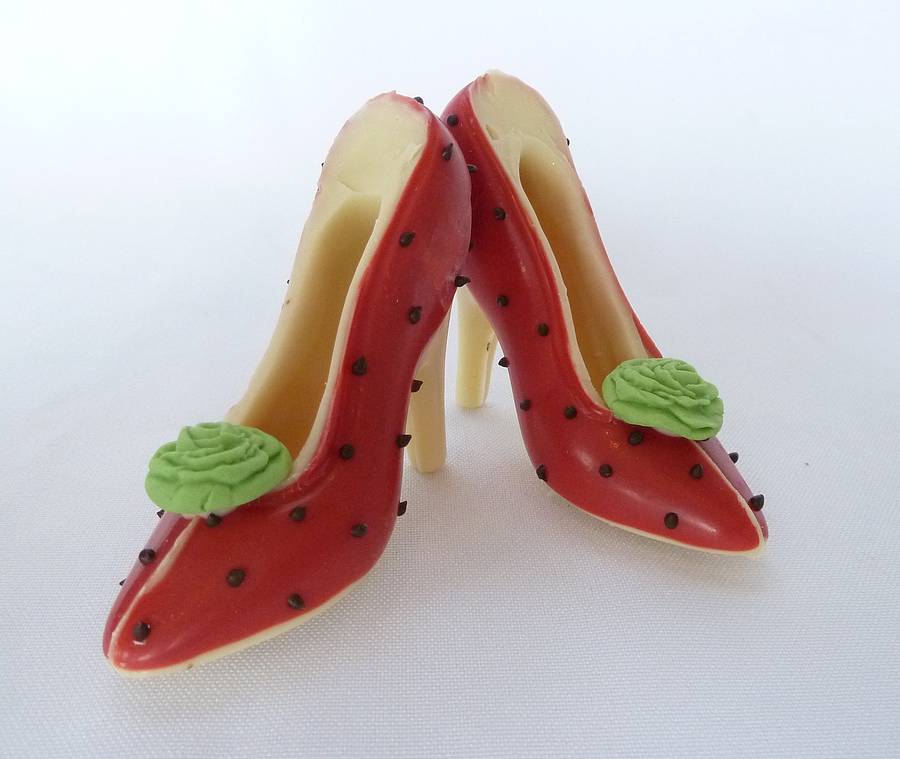 small chocolate shoes strawberry and cream by clifton small chocolate shoes strawberry and cream by clifton