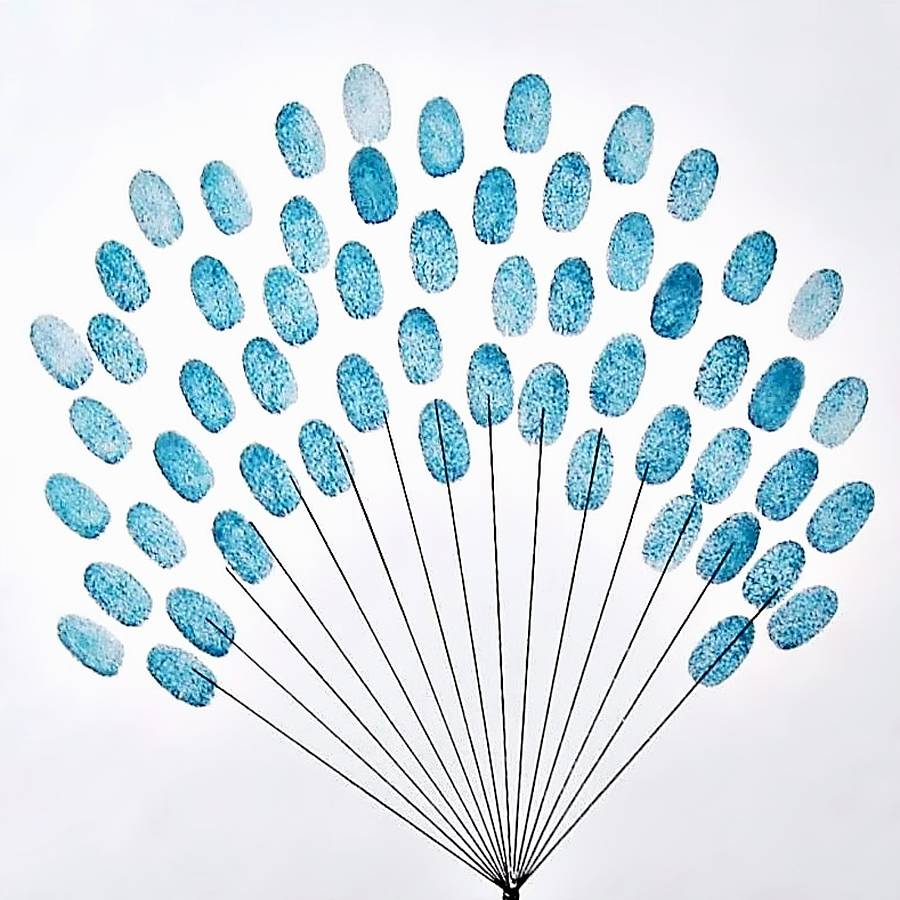robot fingerprint balloon poster by love those prints ...