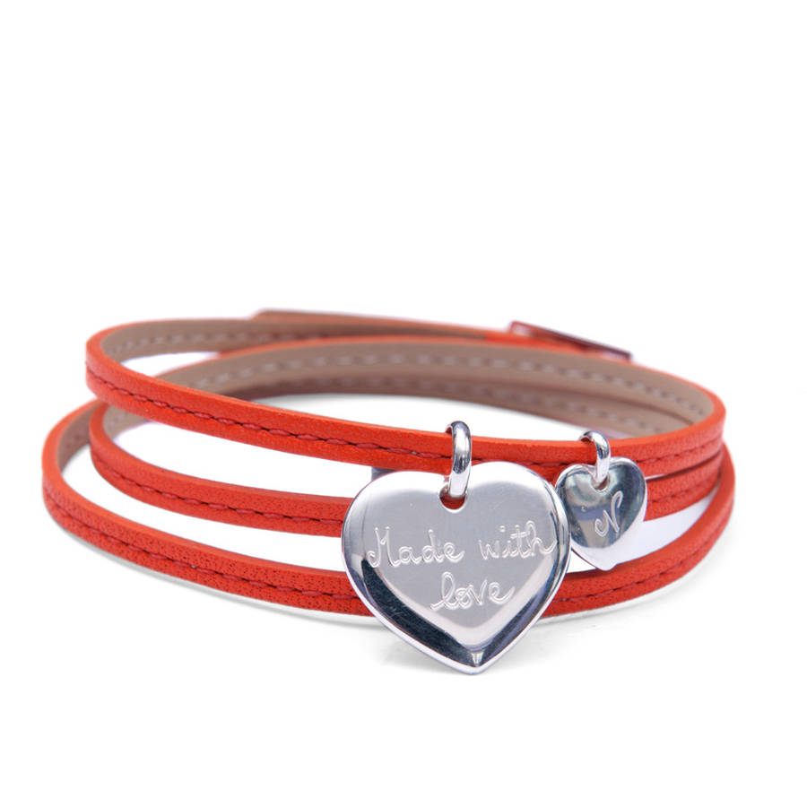 leather mothers bracelet