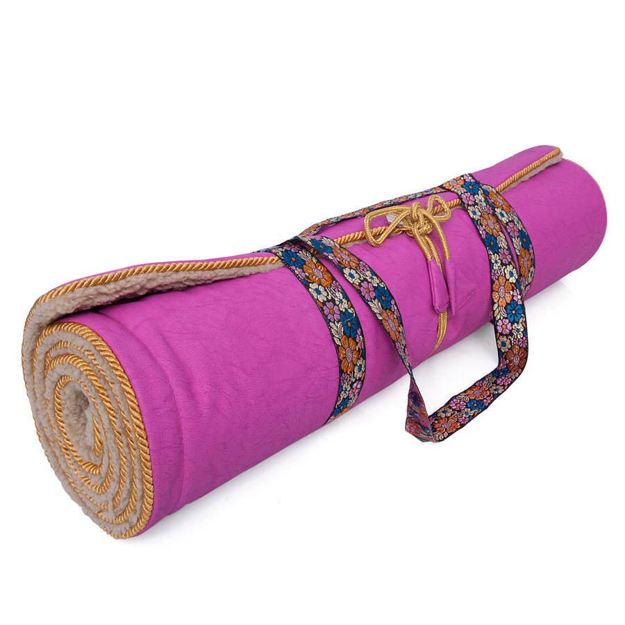 holistic silk yoga rug mat by holistic silk