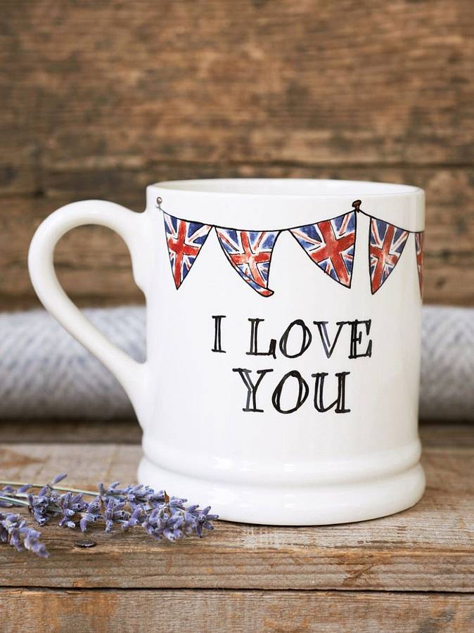 'i love you'… 'ditto' mug by sweet william designs