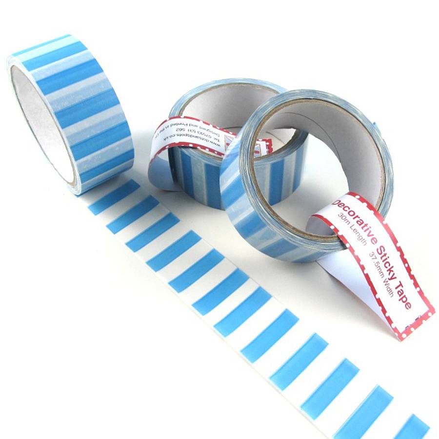 stripe decorative sticky tape by dots and spots