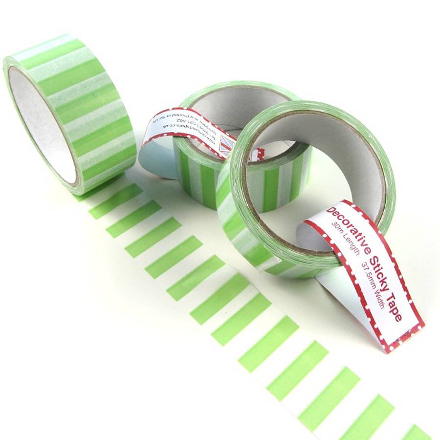 stripe decorative sticky tape by dots and spots