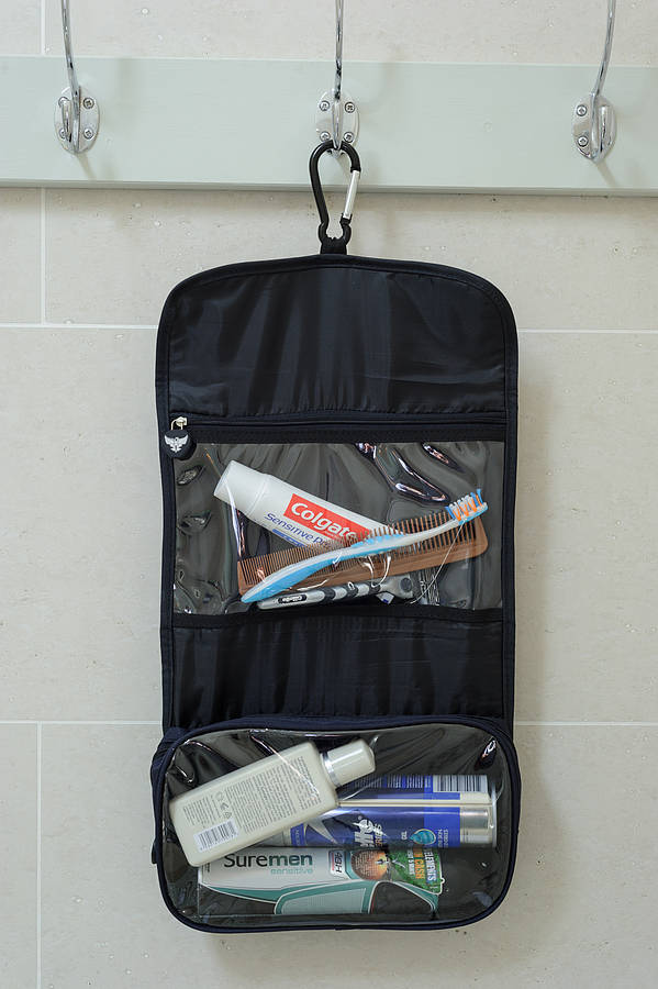 hanging washbag mens