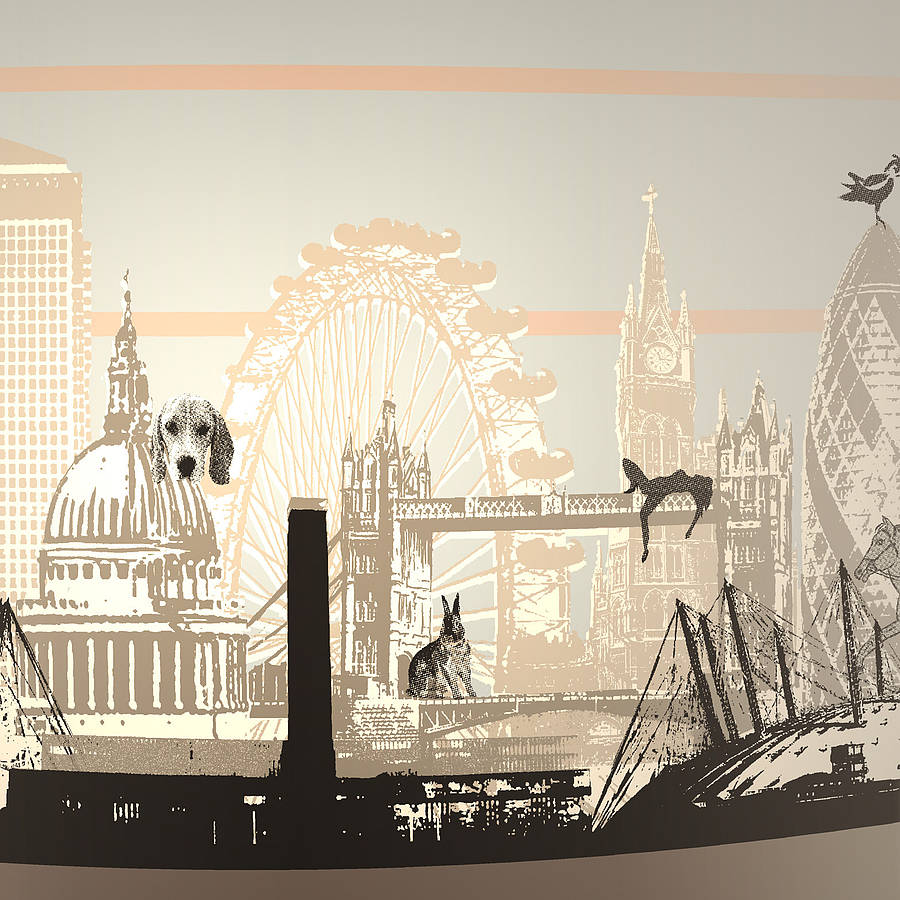 handmade london drum lampshade by daniel croyle