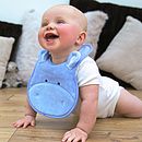 Bunny bib by bathing bunnies  notonthehighstreetcom Bunny bib by bathing bunnies  notonthehighstreetcom