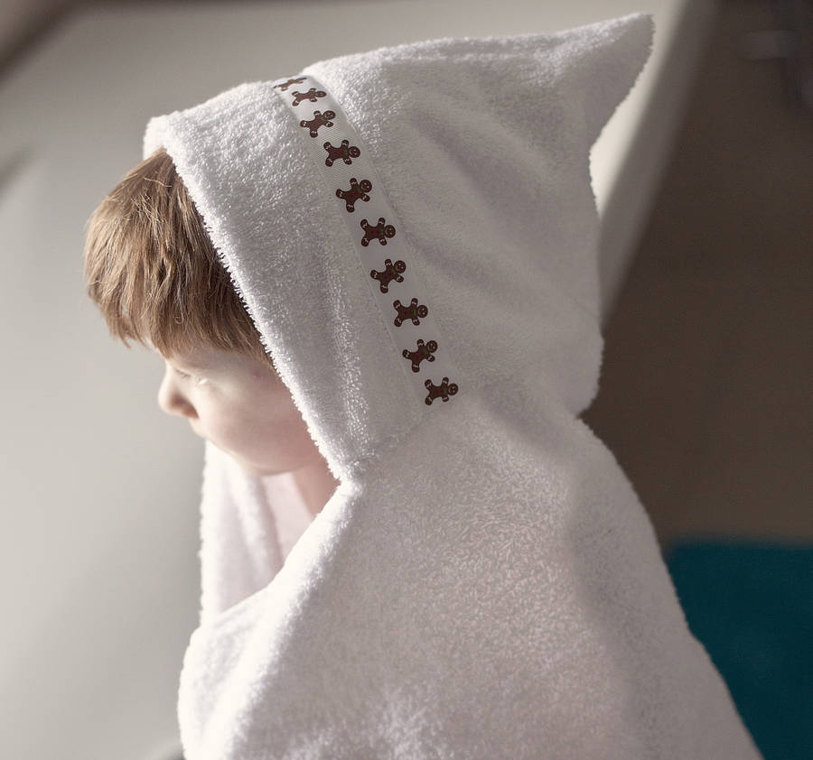 boys hooded towel by hooded owls