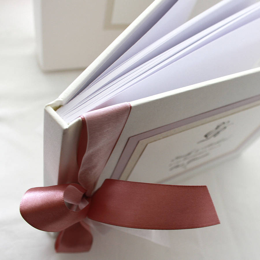 Wedding Guest Book Large Size By 2by2 Creative Notonthehighstreet