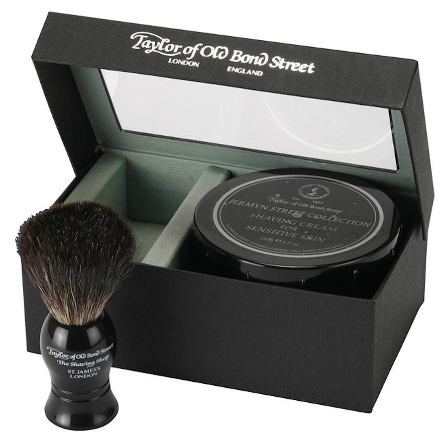 men's shaving gift set by louie thomas menswear