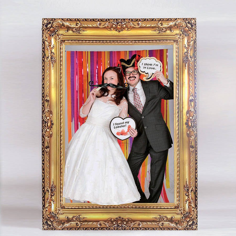 Party Frame Photobooth Props And Decor By Scene Setter Notonthehighstreet Com