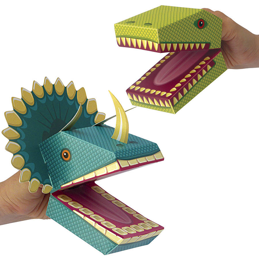 make a dinosaur craft