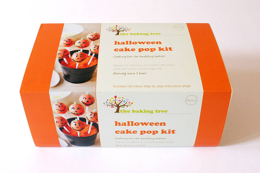 halloween cake pop kit by the baking tree