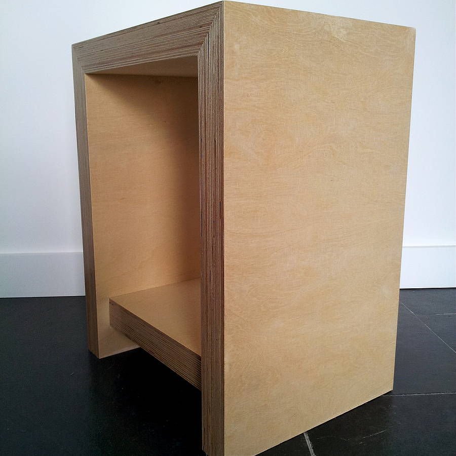 Chunky Plywood Bedside Table By Soap Designs | chunky plywood bedside table by soap designs Chunky Plywood Bedside Table By Soap Designs | chunky plywood bedside table by soap designs