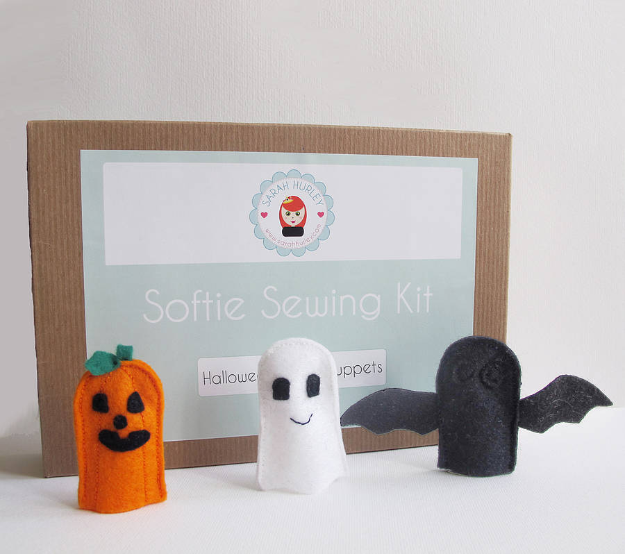 make your own halloween finger puppets kit by sarah hurley